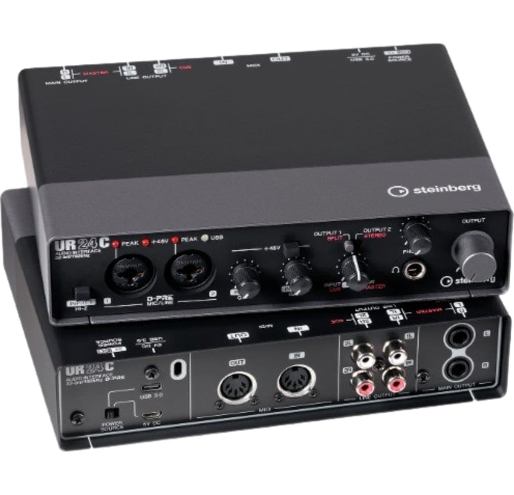 Schwarz Steinberg UR24C Audio Interface.1