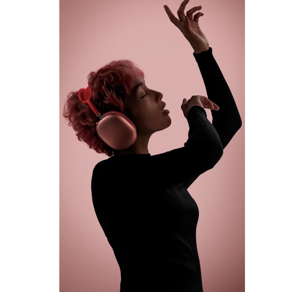 Pink Apple AirPods Max Noise-cancelling Over-ear Bluetooth Headphones.5