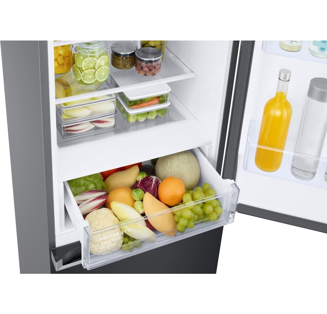 Black Samsung RL38C600CB1EG Fridge Freezer Combo.4
