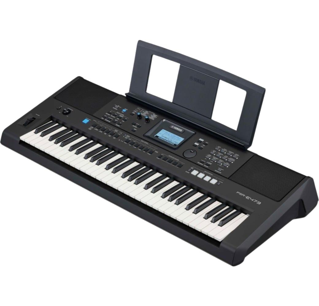 Schwarz Yamaha PSR-E473 61-Key Portable Keyboard.5