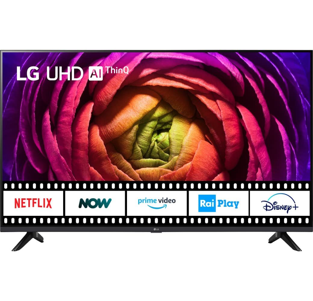 Black LG 55UR73006LA - TV 55" UHD 4K.1