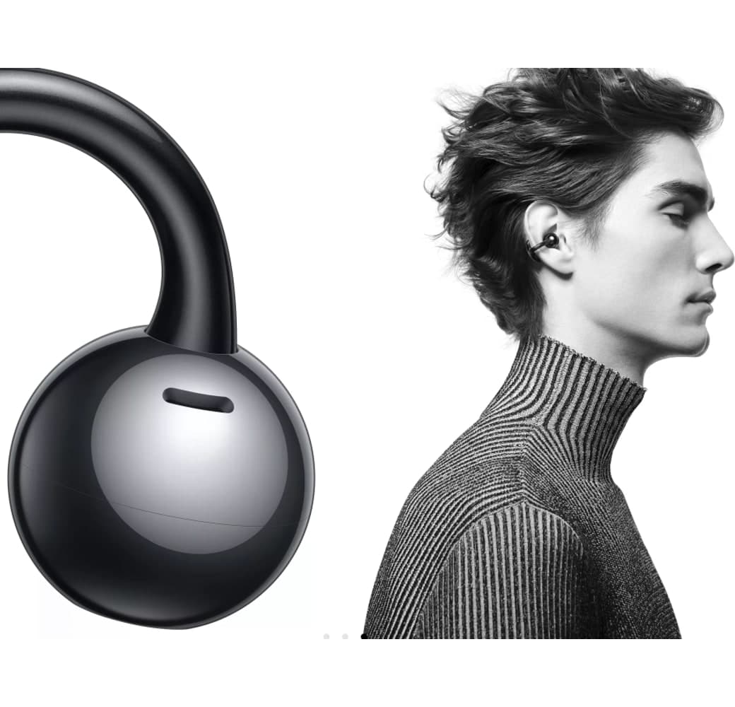 Schwarz Huawei FreeClip Headphones.4