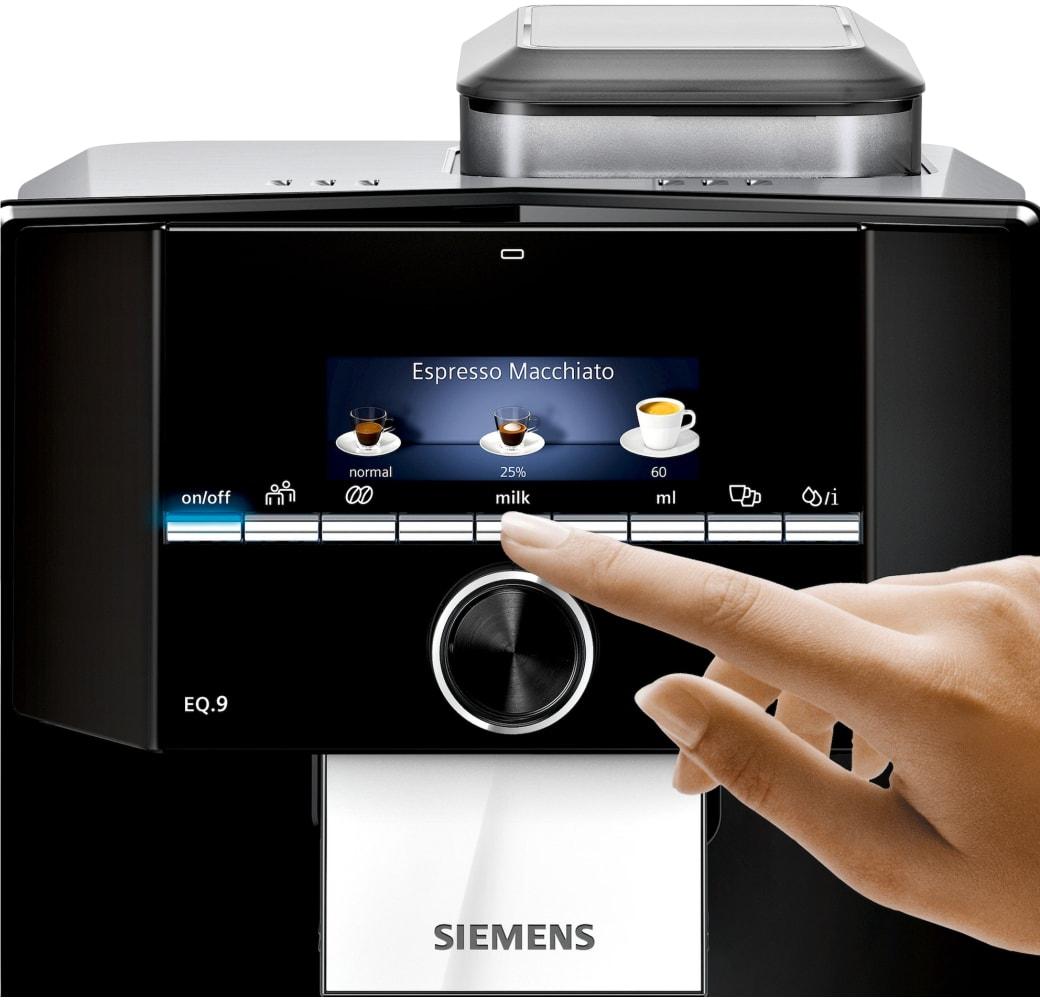 Black Siemens EQ.9 TI921509DE s100 Coffee Machine.2