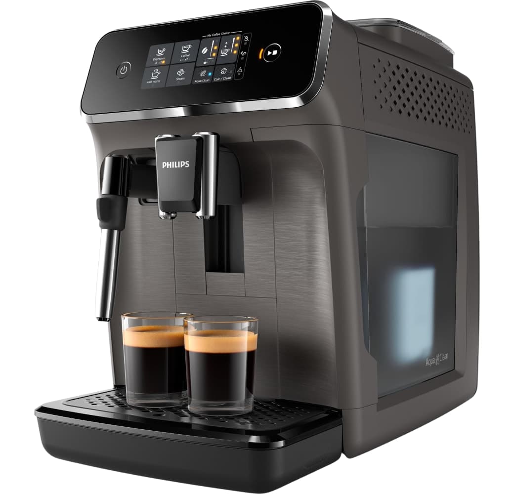 Black Philips 2200 Series EP2224/10 Coffee Machine.2