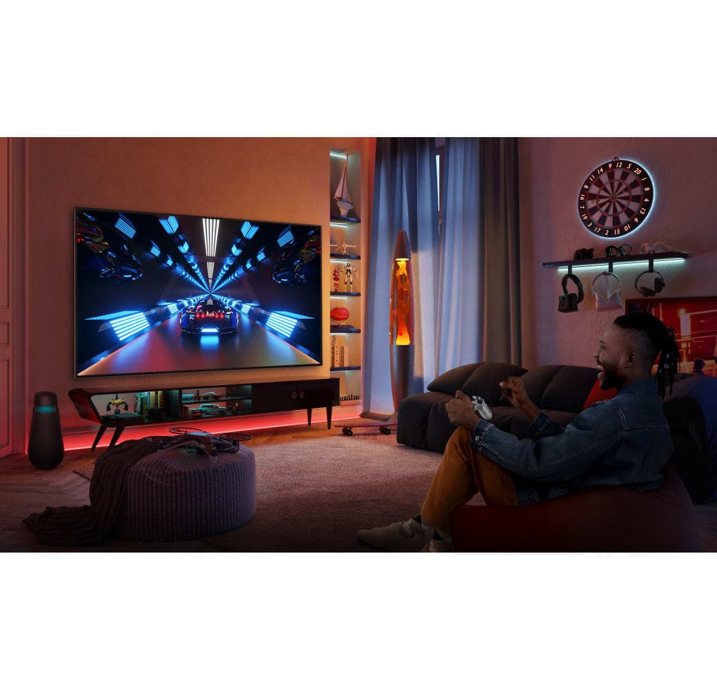 Black LG 50QNED756RA - TV 50" 4K QNED.7