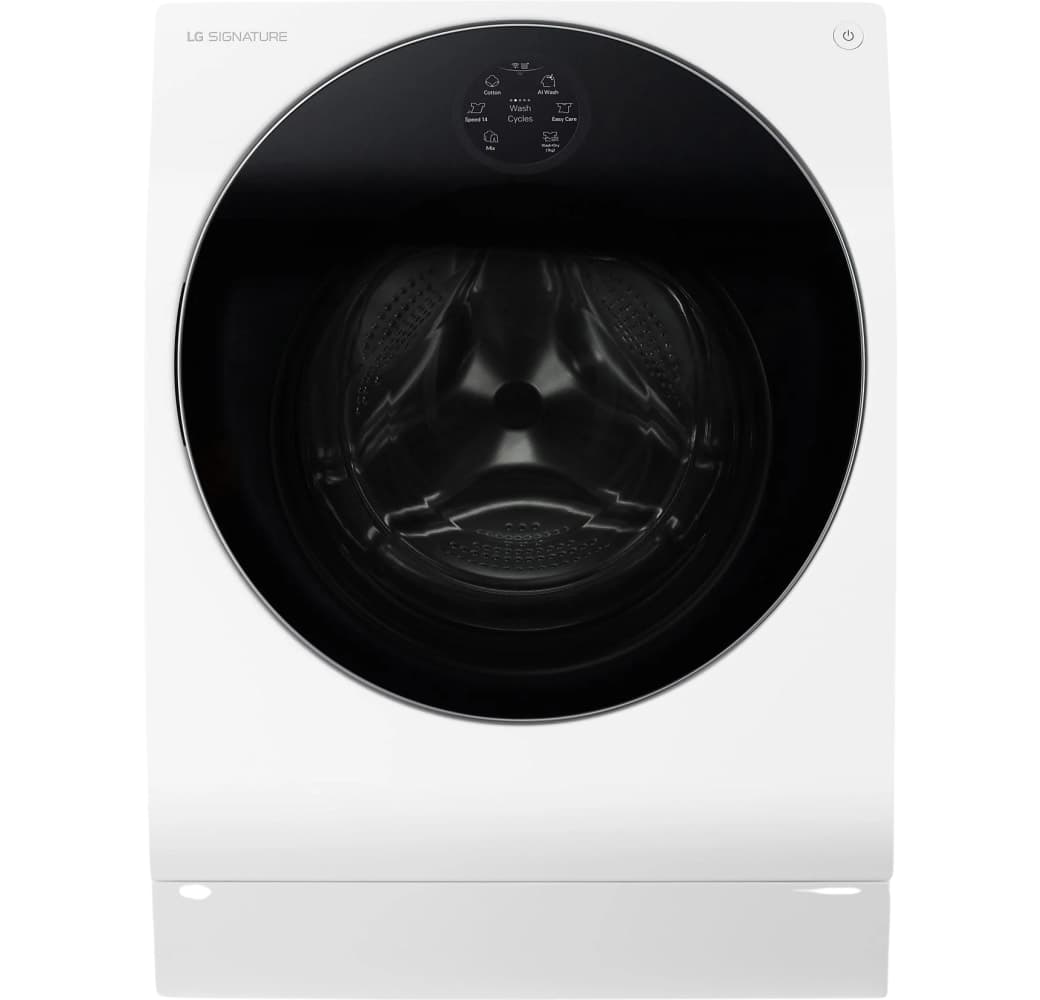 White LG LSWD100X Washer Dryer.1