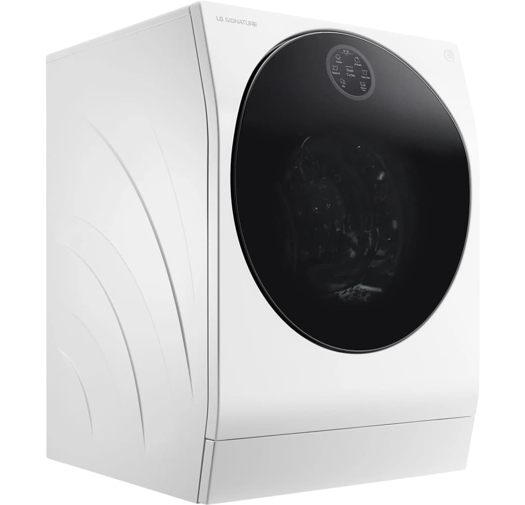 White LG LSWD100X Washer Dryer.2
