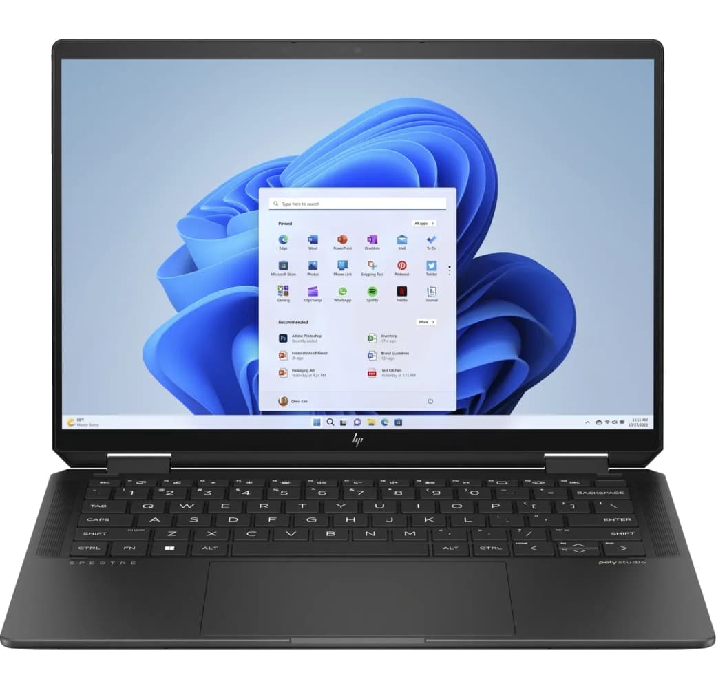 Silber HP Spectre x360 15-fd0062ng Notebook - Intel® Core™ Ultra 7-155H - 32GB - 2TB SSD - Intel® Intel® Arc.2