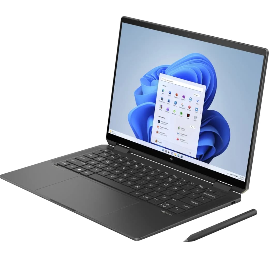 Silber HP Spectre x360 15-fd0062ng Notebook - Intel® Core™ Ultra 7-155H - 32GB - 2TB SSD - Intel® Intel® Arc.4