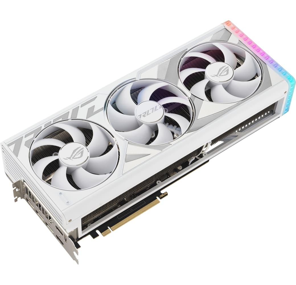 White ASUS ROG Strix GeForce RTX 4090 OC 24GB Graphics Card.2