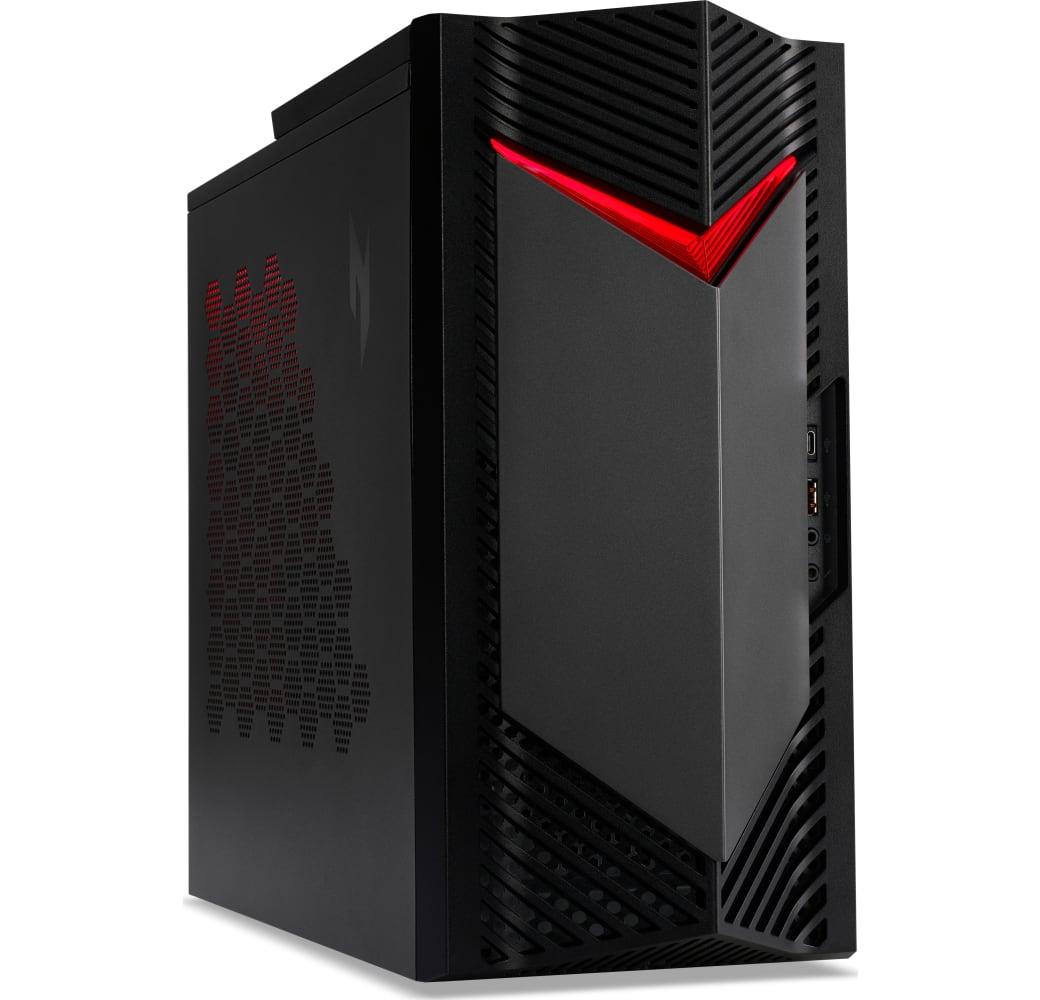 Black Acer Nitro 50 N50-656 Gaming Desktop | Gaming PC- Intel® Core™ i5-14400F - 16GB - 512GB SSD - NVIDIA® GeForce® RTX 4060.1