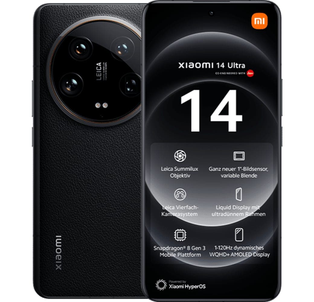 Schwarz Xiaomi 14 Ultra Smartphone - 512GB.1