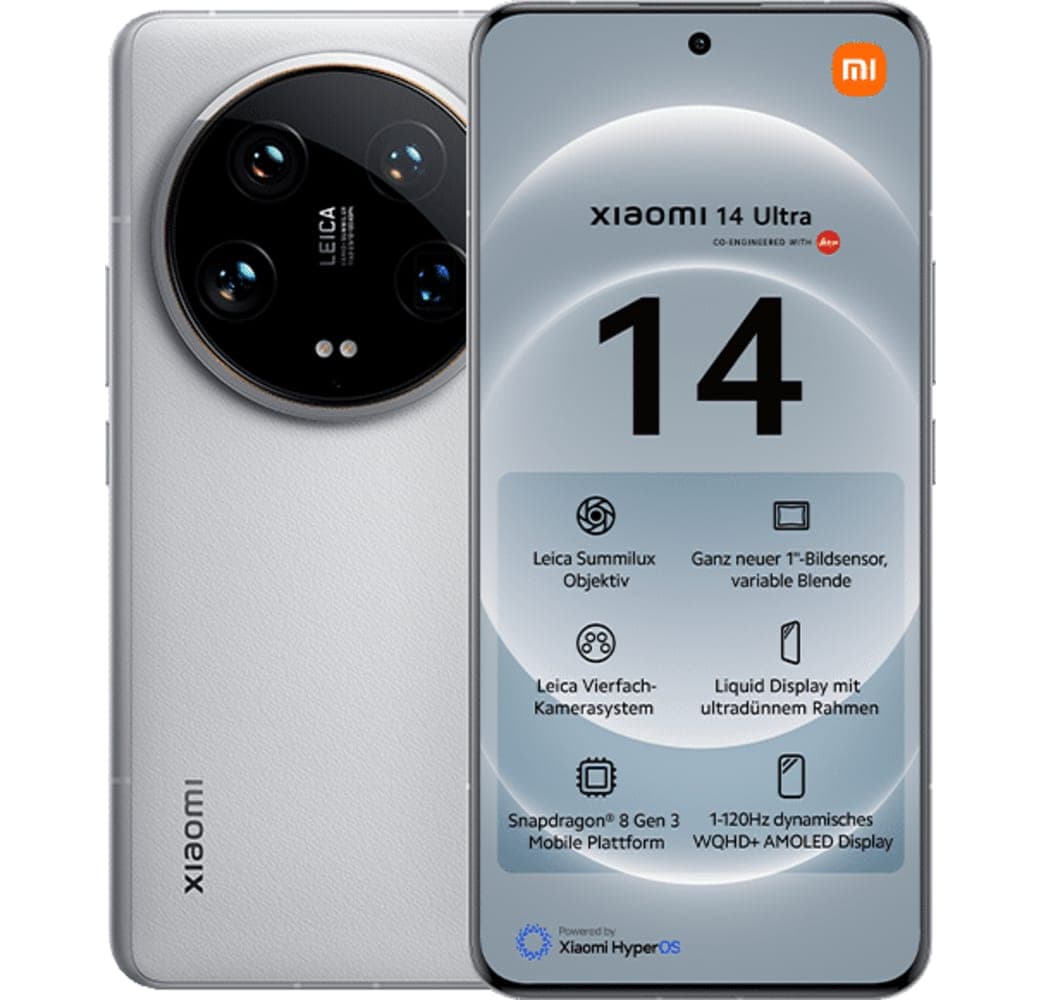 Weiß Xiaomi 14 Ultra Smartphone - 512GB.1