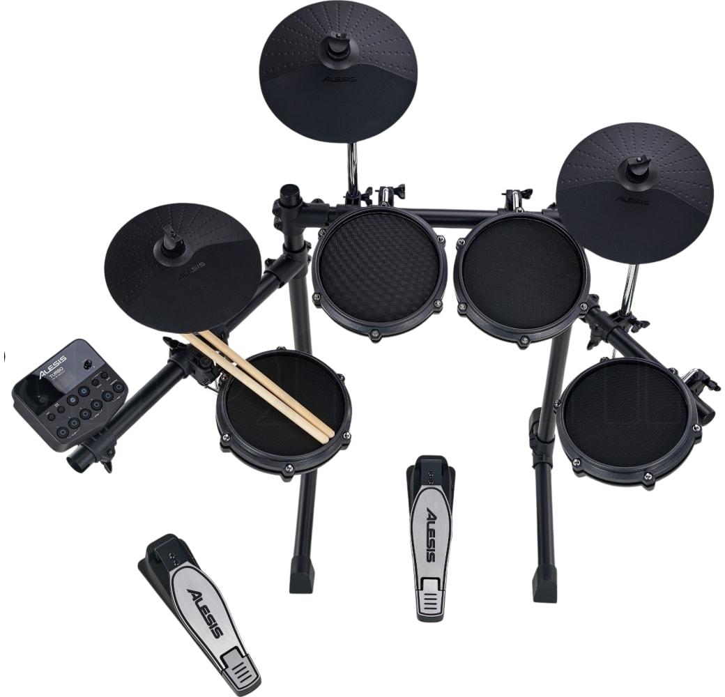 Black Alesis Turbo Mesh E-drum set.5