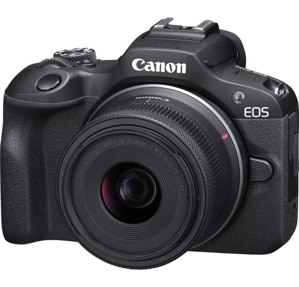 Canon EOS R100 Systemkamera, mit Objektiv RF-S 18-45mm f/4.5-6.3 IS STM + RF-S 55-210mm f/5-7.1 IS STM.3