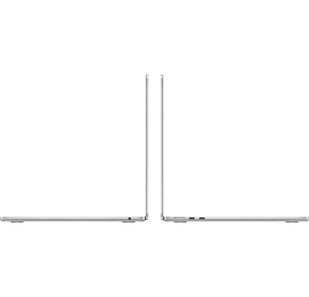 Silver MacBook Air 13" - Apple M3 Chip 8GB Memory 256GB SSD - Integrated 8-core GPU.3