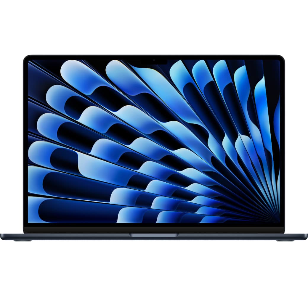 Midnight Apple MacBook Air 15" laptop - Apple M3 - 8 GB - 512 GB SSD - Geïntegreerde Apple 10-core GPU - Engels (QWERTY).1