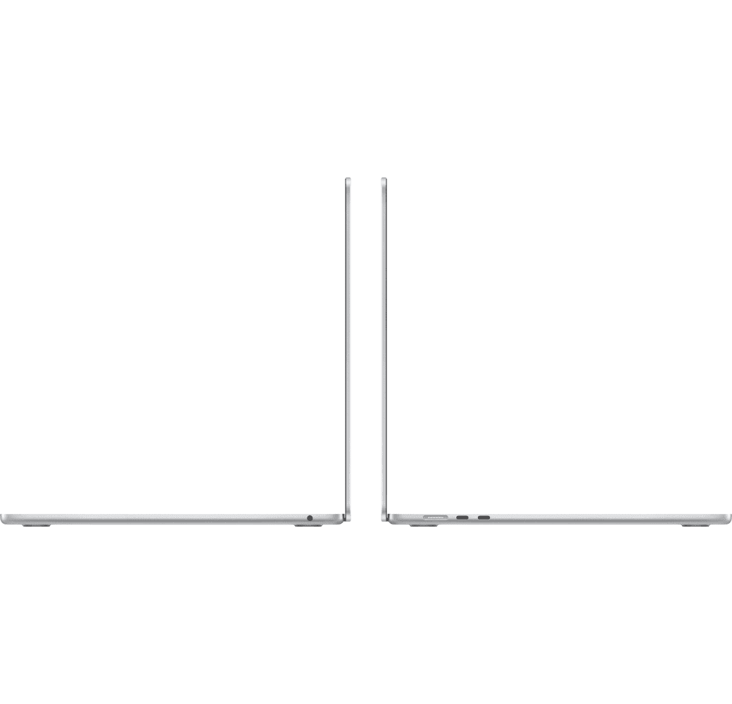 Silber Apple MacBook Air 15" Laptop - Apple M3 - 8 GB - 512 GB SSD - Integrierte 10-Kern-GPU von Apple - Deutsch (QWERTZ).3