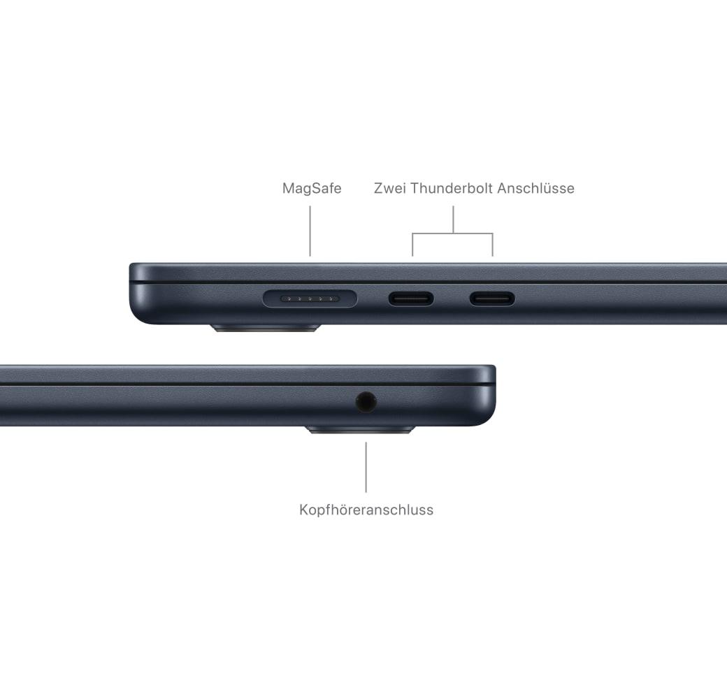 Midnight MacBook Air 15" - Apple M3 Chip 8GB Memory 512GB SSD - Integrated 10-core GPU.5