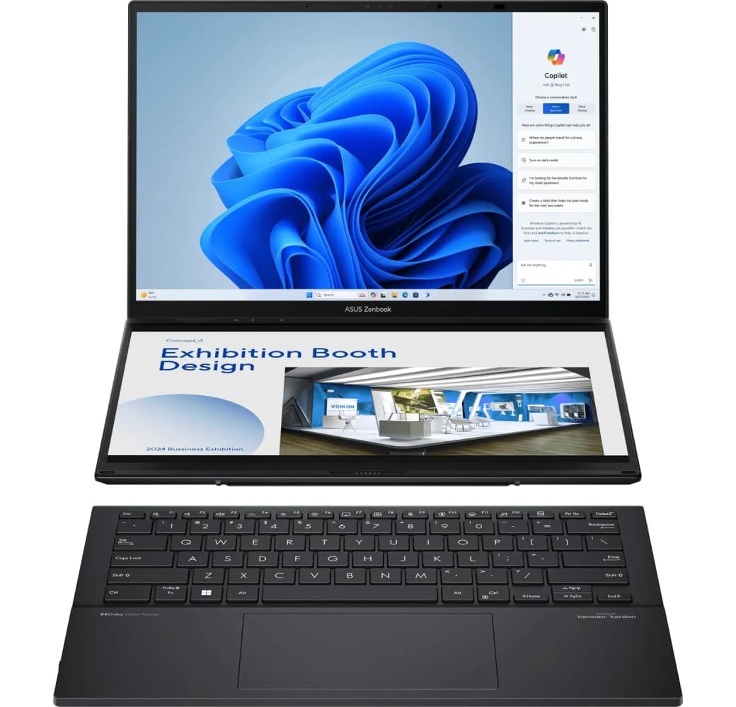 Asus Zenbook Duo OLED Notebook - Intel® Core™ Ultra 7-155H - 16GB - 1TB SSD - Intel® Intel® Arc™.1