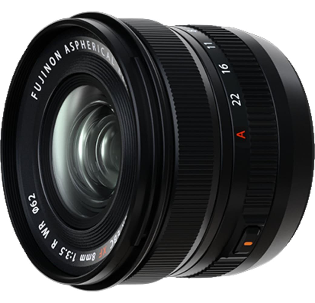 Schwarz Fujifilm XF 8mm F3.5 R WR.1