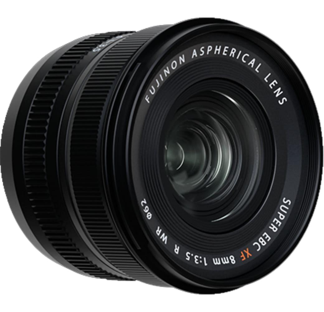 Schwarz Fujifilm XF 8mm F3.5 R WR.2