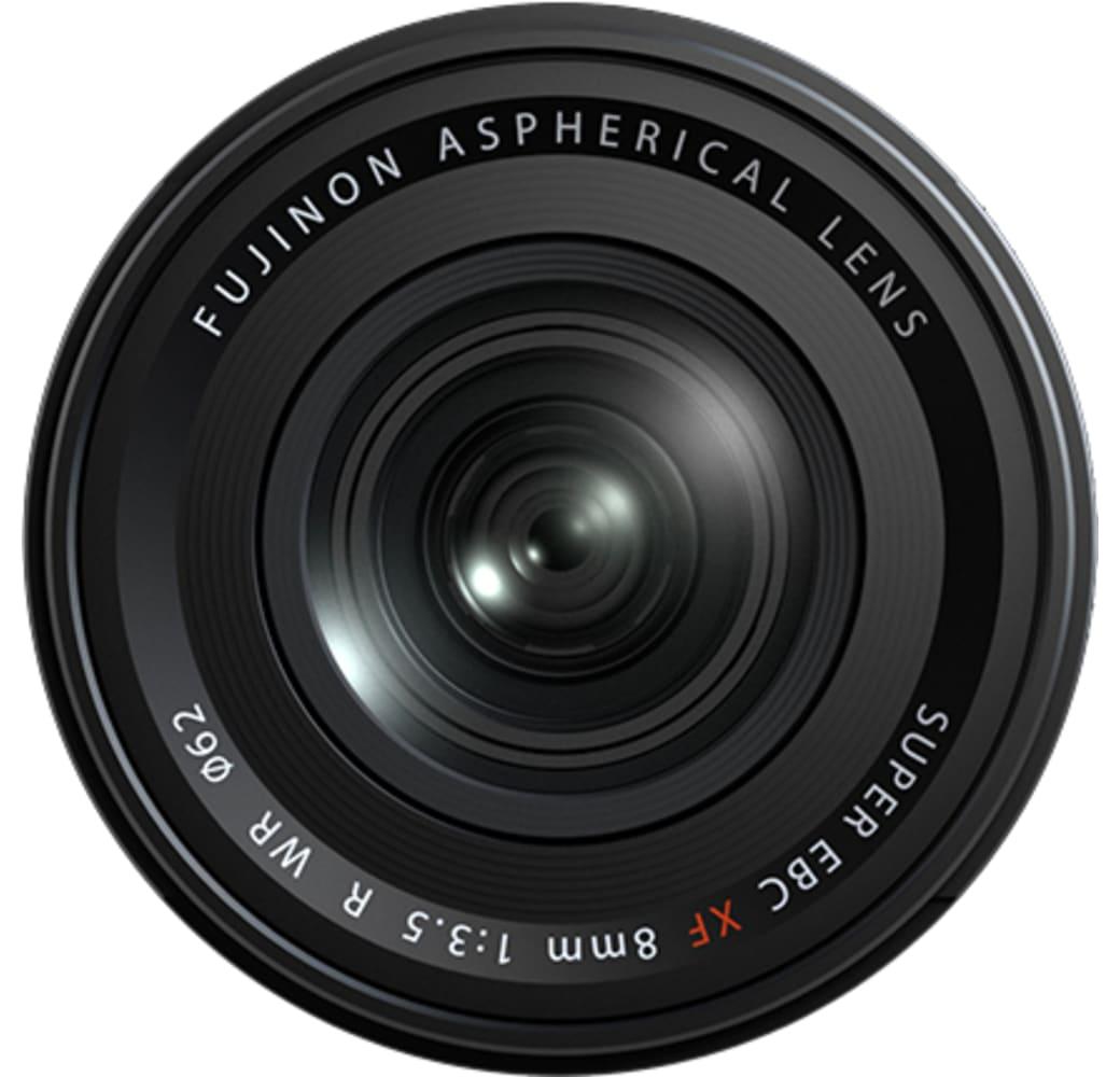 Schwarz Fujifilm XF 8mm F3.5 R WR.3