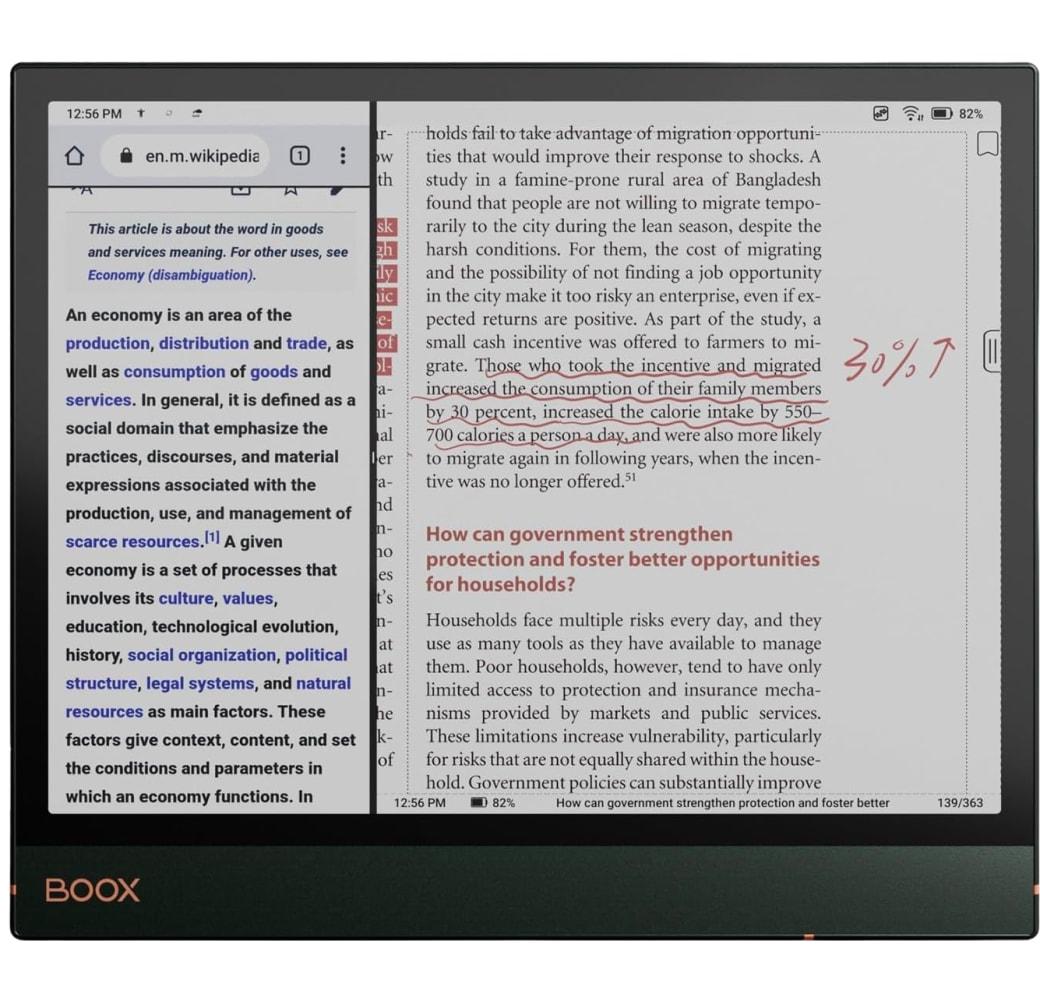 Schwarz Boox Note Air 3 C E-Reader - 4GB - 64GB.2