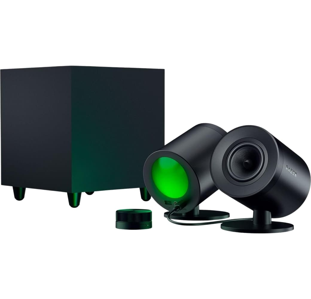 Negro Razer Nommo V2 Gaming Speaker.1