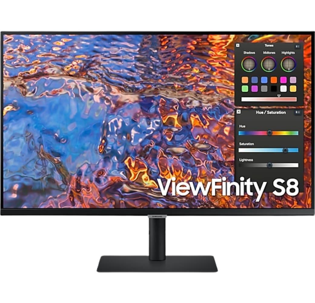 Schwarz Samsung - 32" Samsung - 32" UHD Monitor ViewFinity S80 S32B800PXP LS32B800PXPXEN.1