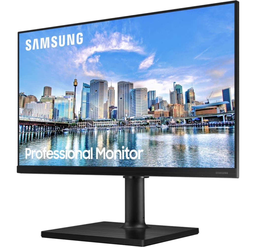 Schwarz Samsung 24" Business Monitor T45F LF24T450FZUXEN mit USB-C.2