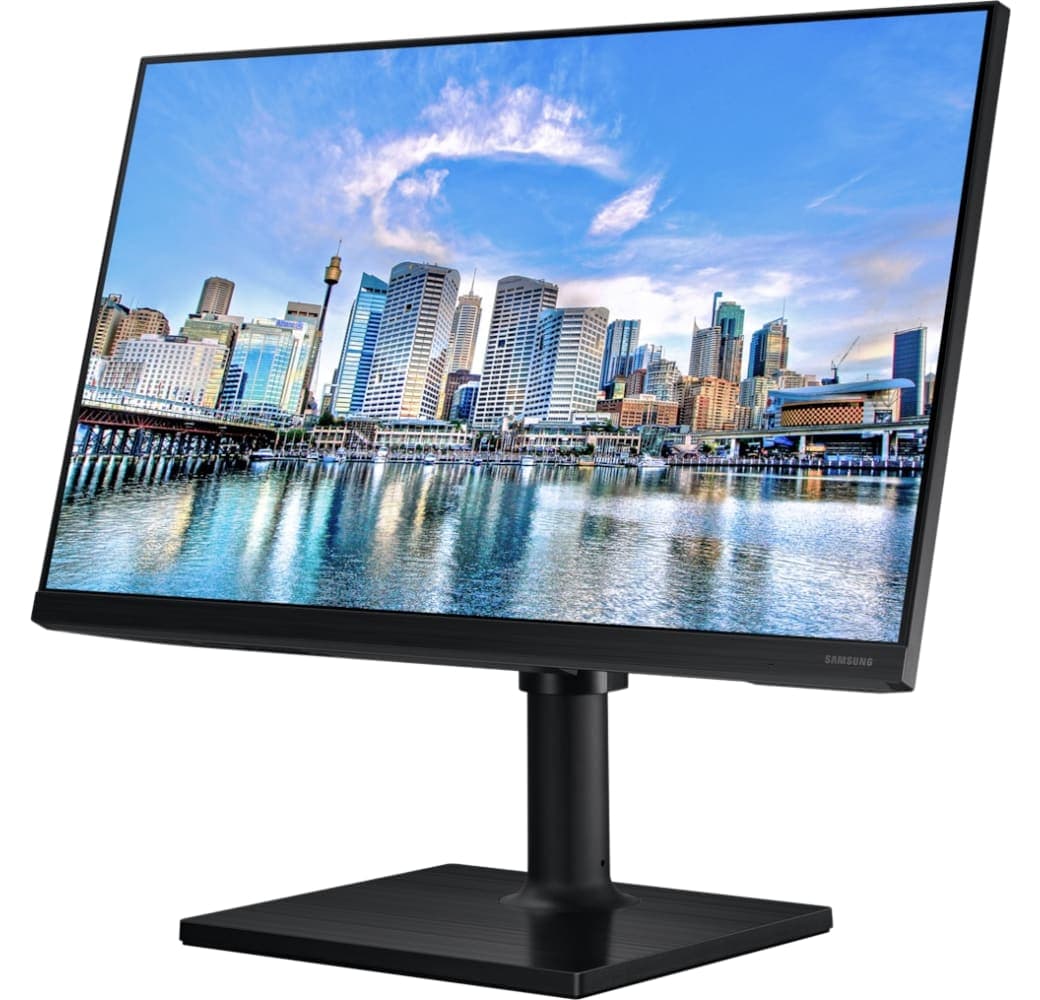 Schwarz Samsung 24" Business Monitor T45F LF24T450FZUXEN mit USB-C.3