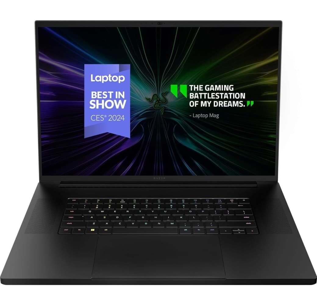 Schwarz Razer Blade 18 (2024) Gaming-Laptop - Intel® Core™ i9-14900HX - 32 GB RAM - 2 TB SSD - NVIDIA® GeForce® RTX™ 4090 - Deutsch (QWERTZ).4