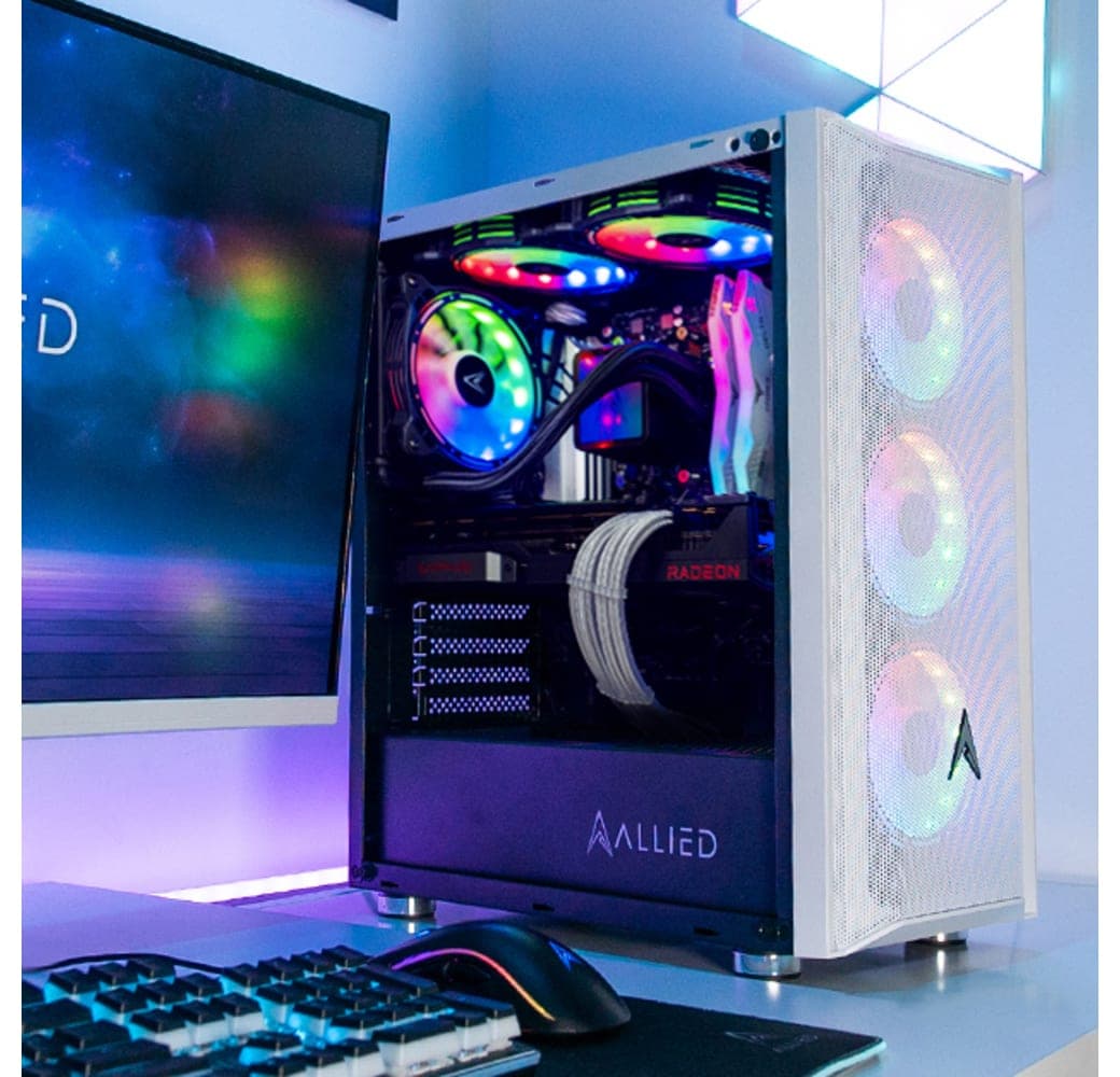 Gloss White Allied Patriot Gaming Desktop - AMD Ryzen™ 7 7800X3D - 32GB - 2TB - NVIDIA® GeForce RTX 4090 24GB.6