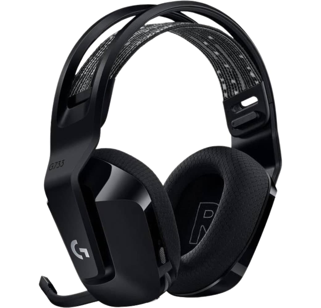 Schwarz Logitech G733 Lightspeed Over-Ear Gaming-Kopfhörer.3