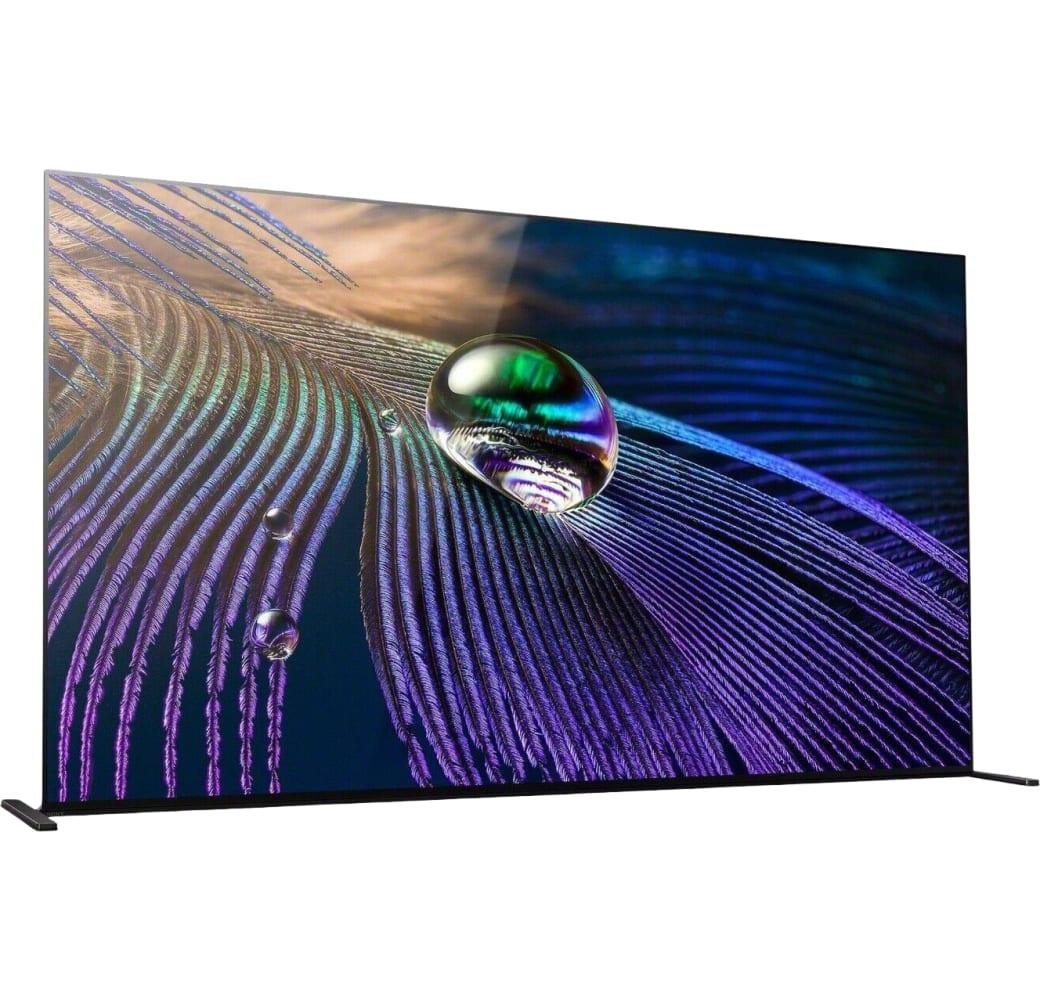 Black Sony TV 65" XR65A90J 4K HDR OLED.2