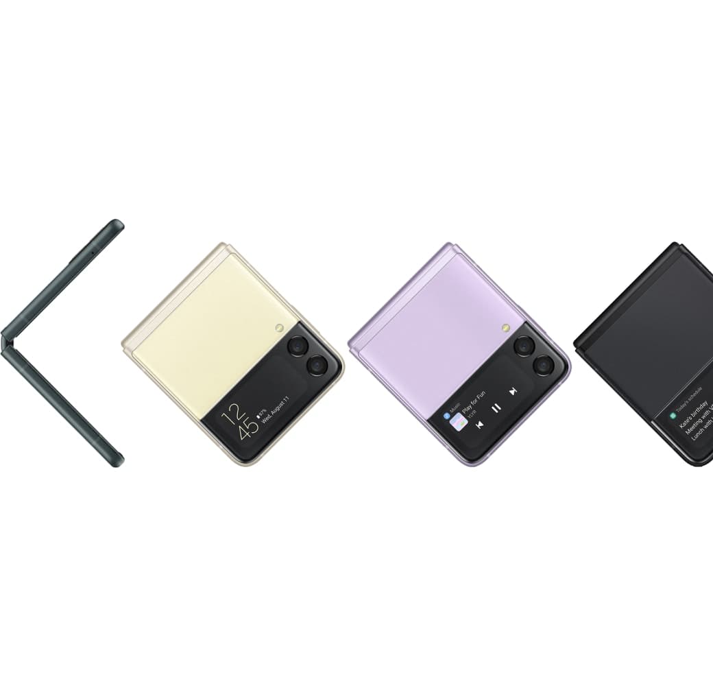 Phantom Black Samsung Galaxy Z Flip 3 Smartphone - 256GB - Dual Sim.3