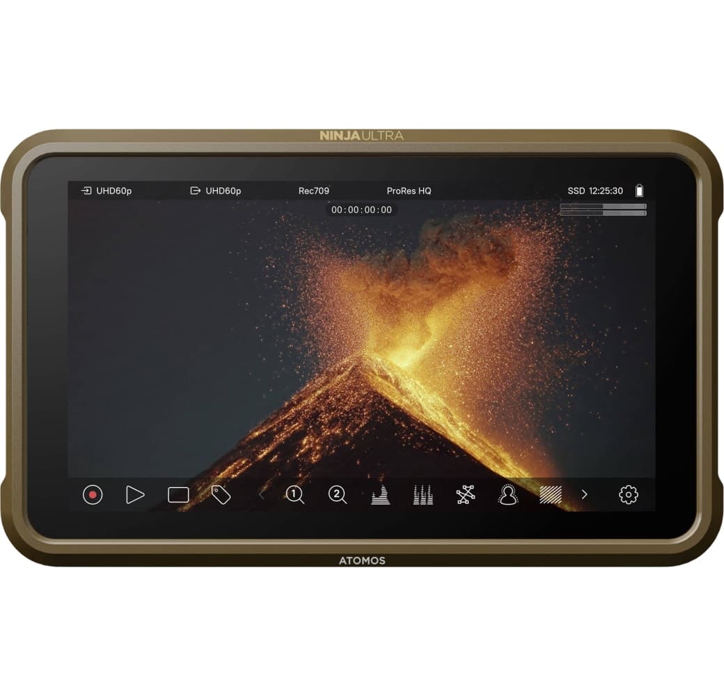 Schwarz Atomos Ninja Ultra 5.2″ 4K HDMI Recording monitor.2