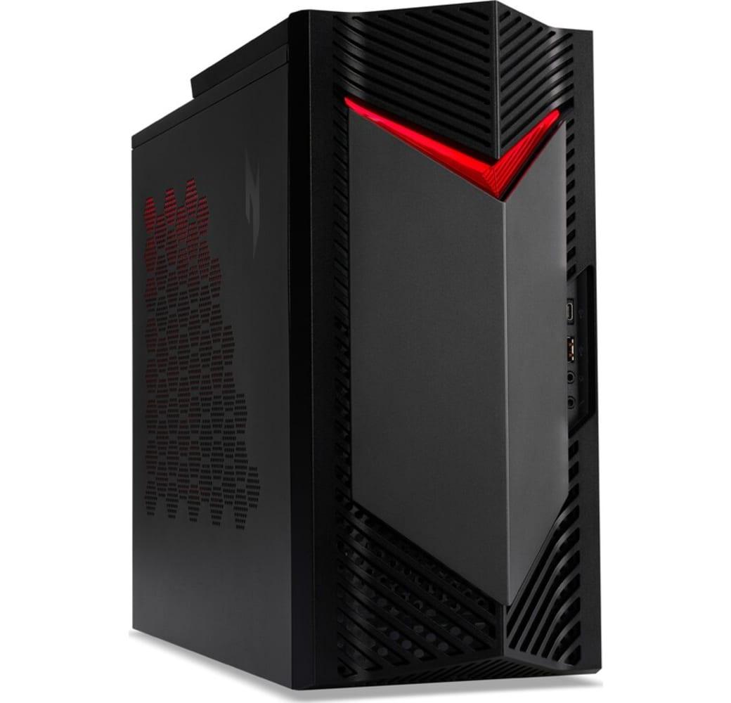 Black Acer Nitro 50 (N50-656) Gaming Desktop | Gaming PC - Intel® Core™ i7-14700F - 16GB - 512GB - NVIDIA® GeForce® RTX 4060.1
