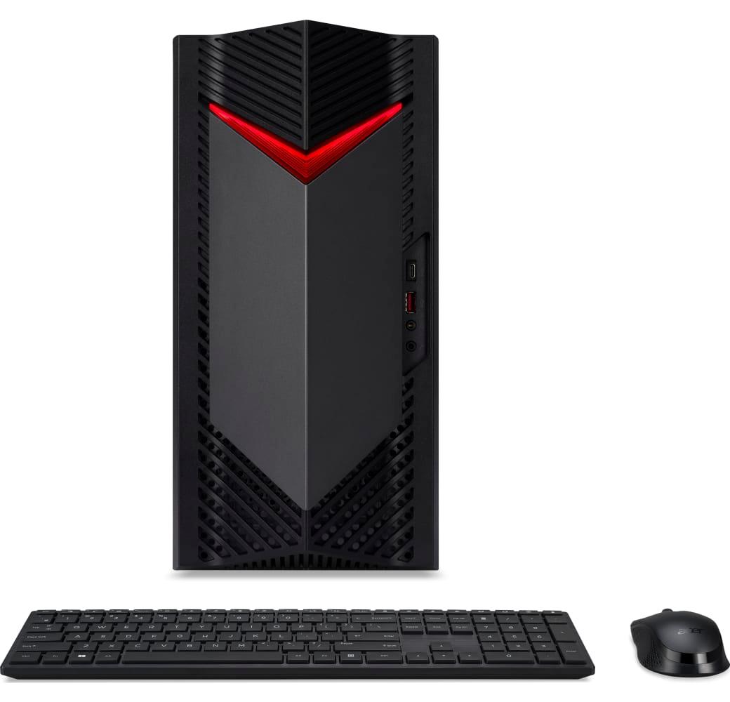 Black Acer Nitro (N50-656) Gaming Desktop - Intel® Core™ i5-14400F - 16GB - 512GB - NVIDIA® GeForce® RTX 4060.1