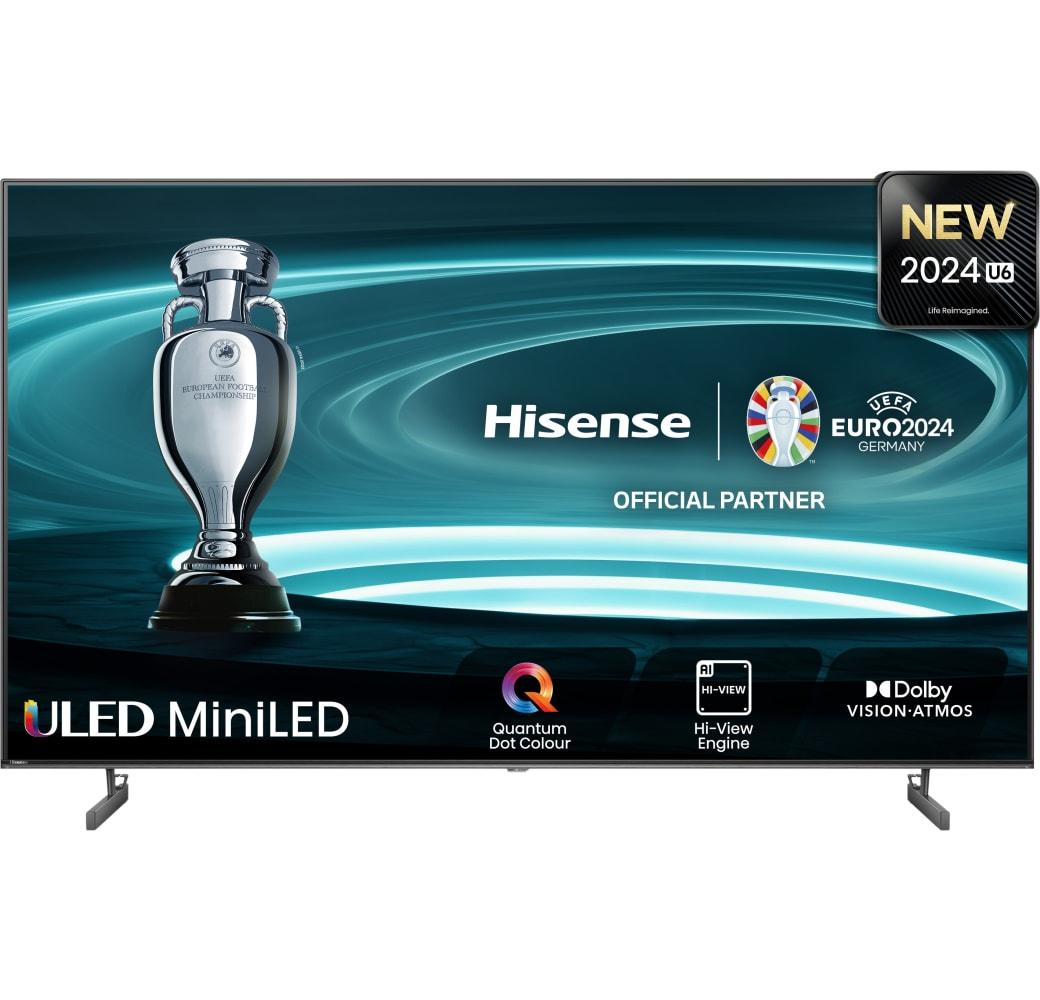 Black Hisense 55U6NQ - TV 55" UHD 4K.1