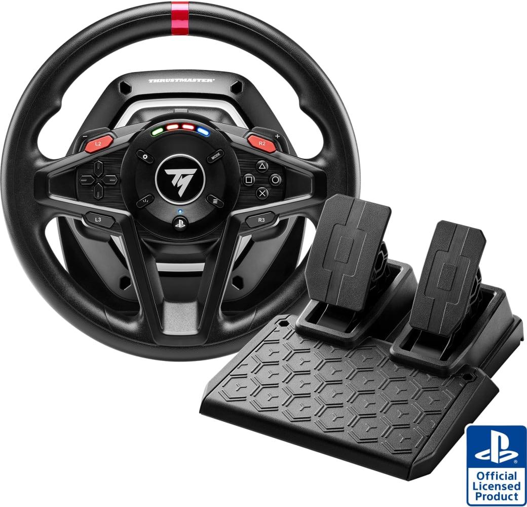 Zwart Stuwmeester T-128 Racing stuurwiel.1