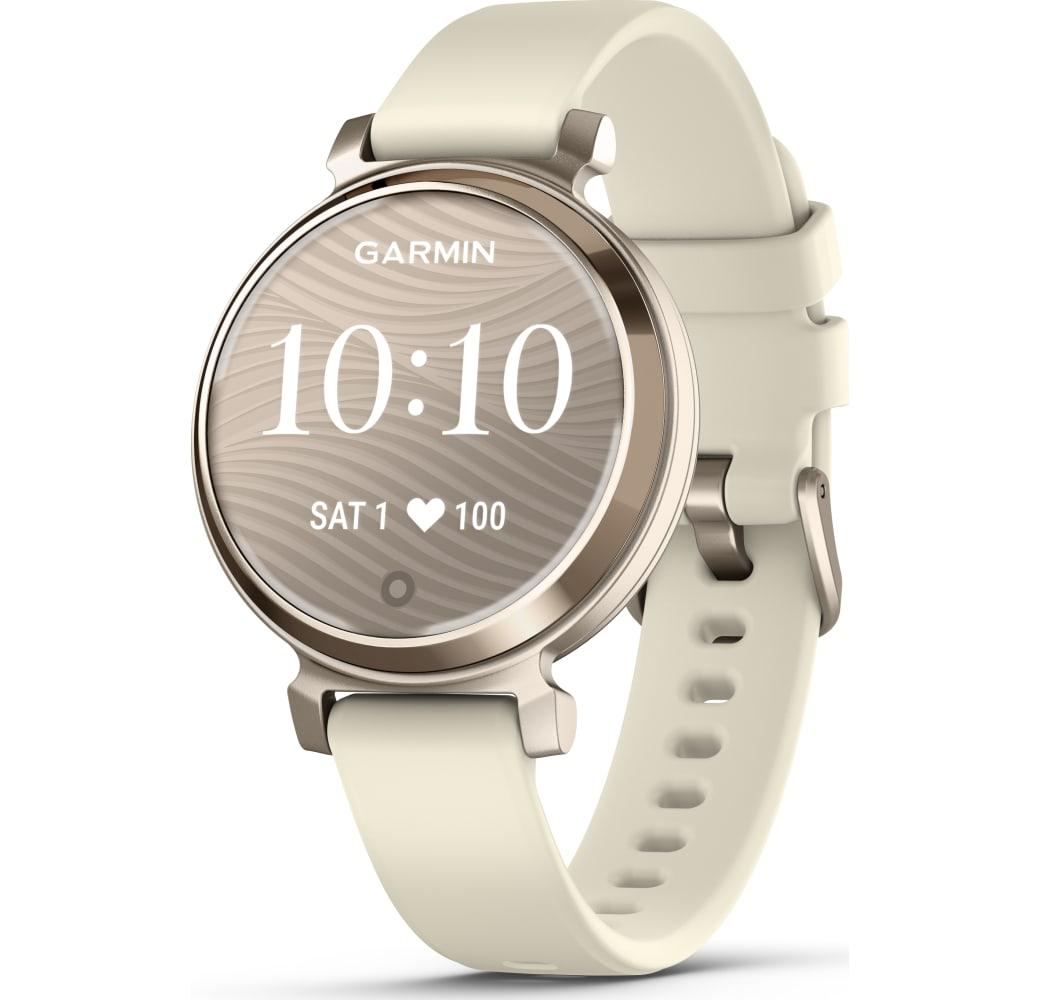 Crema Oro Garmin Lily 2 SmartWatch, Metal Case, 35mm.1
