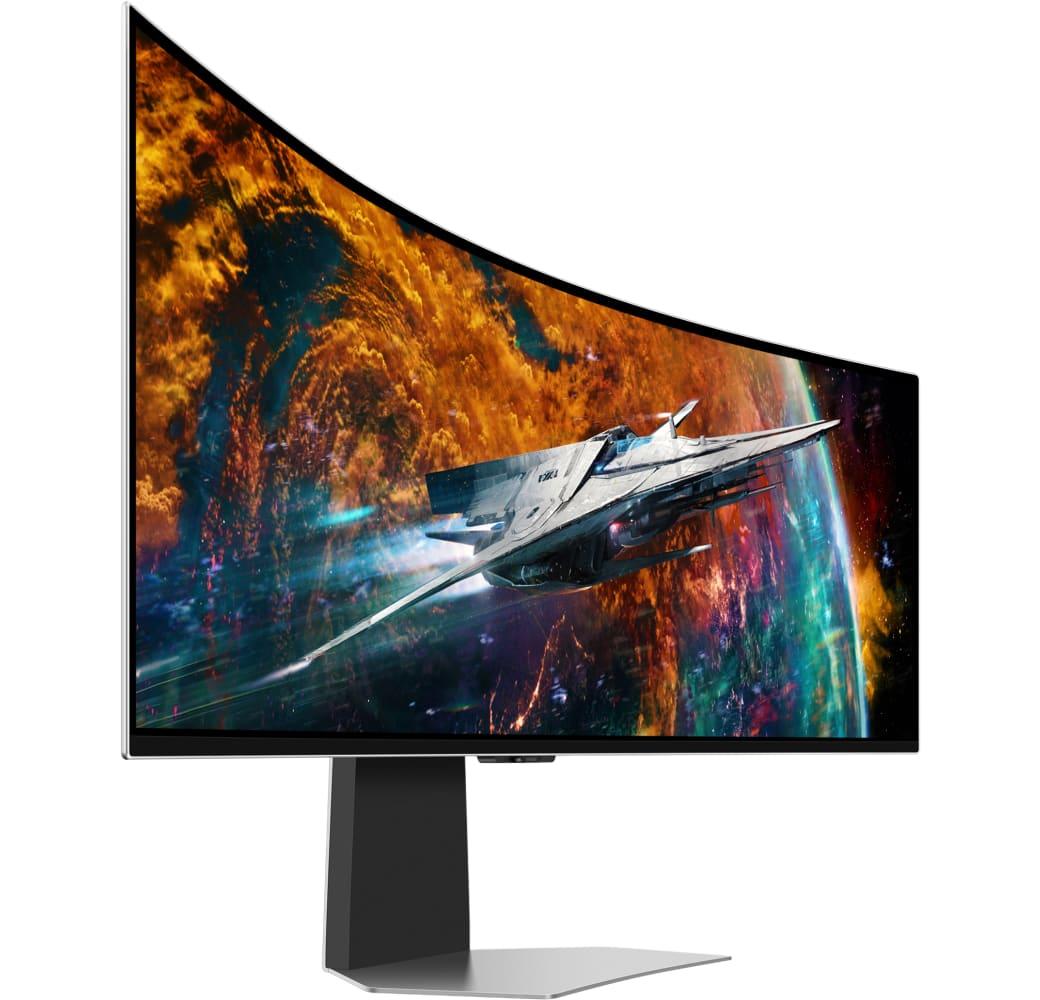 Silver Samsung - 49" Odyssey OLED G9 S49CG954SU LS49CG954SUXEN.3