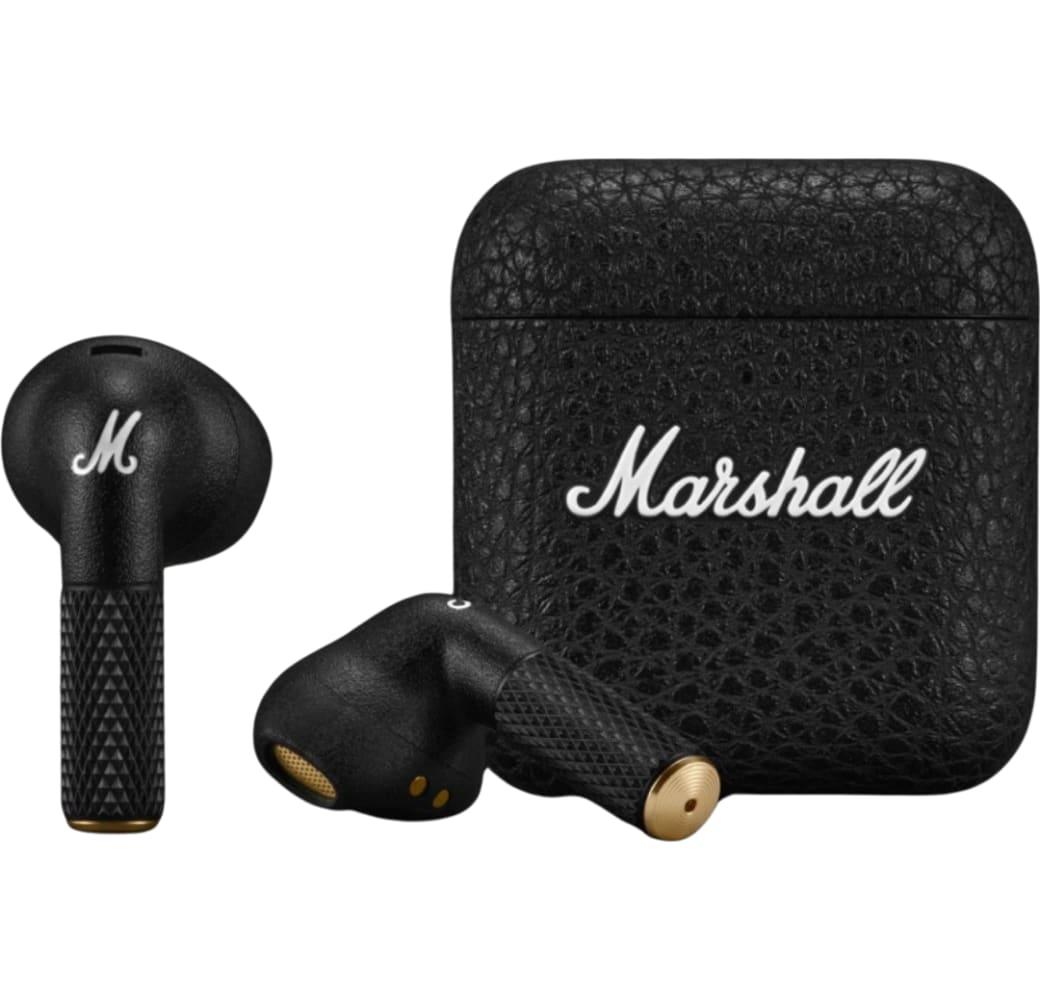Black Marshall Minor IV In-ear Bluetooth Headphones.1