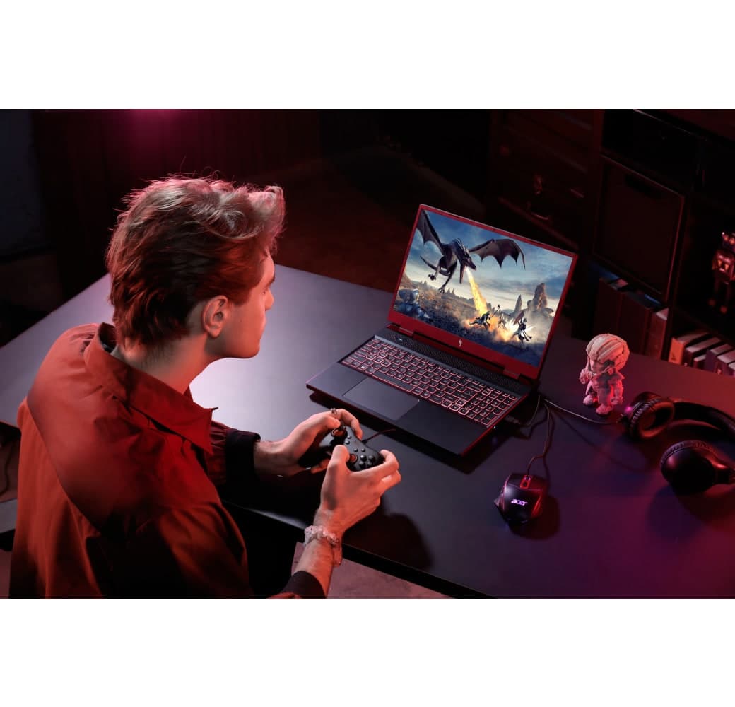 Obsidian Black Acer Nitro 16 Gaming Laptop - AMD Ryzen™ 7 7840HS - 16GB - 1TB SSD - NVIDIA® GeForce® RTX 4060.7