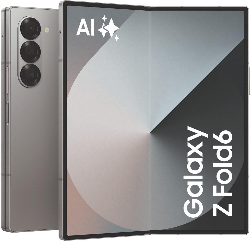 Silver Samsung Galaxy Z Fold6 Smartphone - 256GB - Dual SIM.1