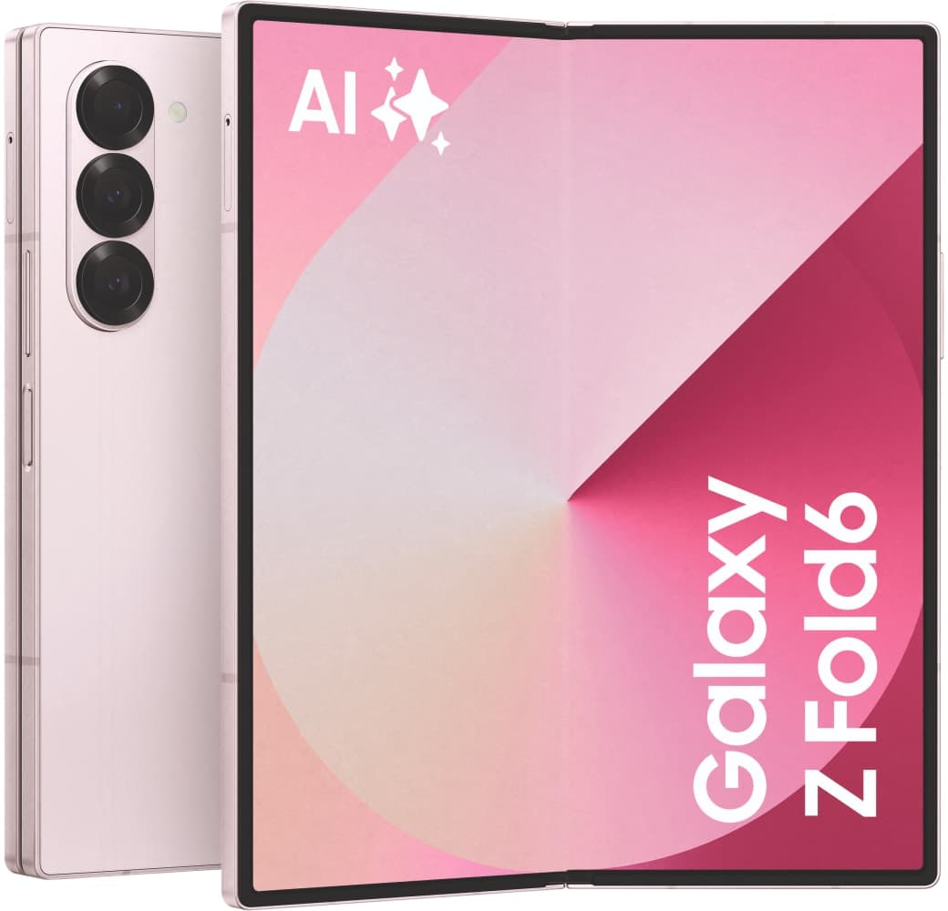 Pink Samsung Galaxy Z Fold6 Smartphone - 256GB - Dual SIM.1