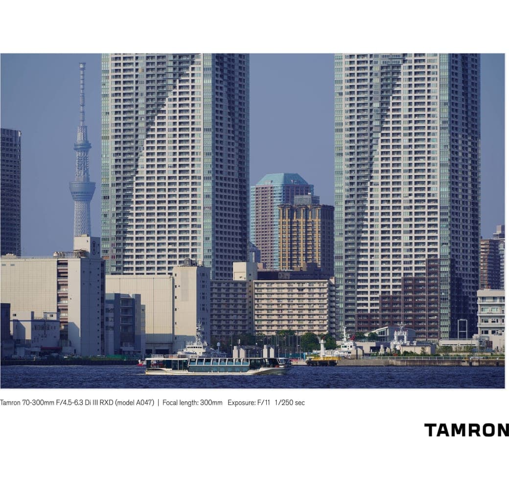 Black Tamron 70-300mm f/4.5-6.3 Di III RXD Sony FE-Mount.9