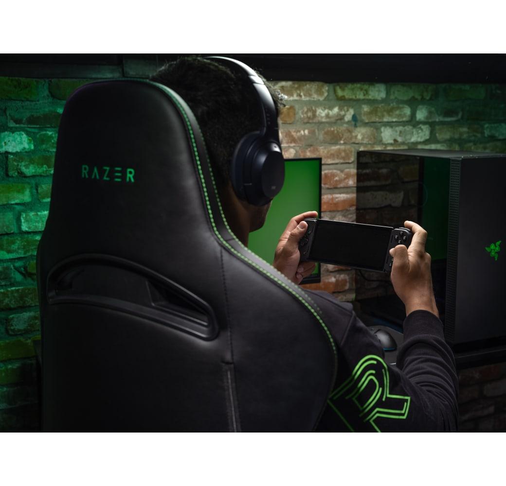 Schwarz Razer Edge Gaming Tablet + Kishi V2 Pro Controller.7
